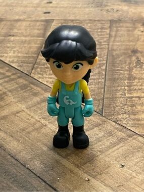Dino Ranch Min Action Figure 3" Mini Fig Rancher - Hatchery Overalls Variant